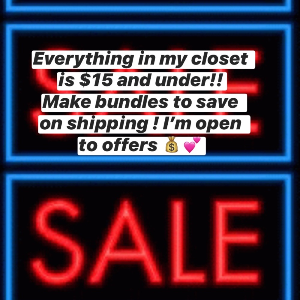 •SALE $15 and under !!•